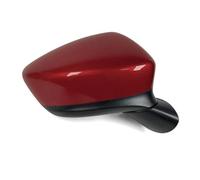 Rétroviseurs extérieurs auto Rétroviseur Voiture Avec Réglage Électrique L'angle, Pliable Chauffant Surveillance Angles Morts Pour Mazda Pour CX-5 2013-2016 Rétroviseur extérieur(Rouge,8PIN R)