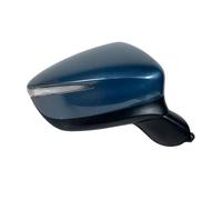 Rétroviseurs extérieurs auto Rétroviseur Voiture Avec Réglage Électrique L'angle, Pliable Chauffant Surveillance Angles Morts Pour Mazda Pour CX-5 2013-2016 Rétroviseur extérieur(Bleu,9Wire R)