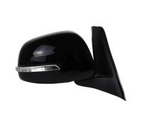 Rétroviseurs Extérieurs Complets pour Suzuki SX4 SX 4 2012 2013, Rétroviseurs Latéraux avec Clignotants, 5 Fils Gauche Droit Ensemble De Rétroviseur De Voiture(Noir,Droite)