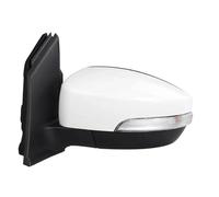 Rétroviseurs Extérieurs Ensemble Rétroviseurs Latéraux À 6 Broches Clignotants Lentilles Verre Accessoires Pour Ford Pour Kuga Pour Escape 2013-2020 Rétroviseur extérieur(Blanc Gauche)