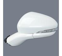 Rétroviseurs extérieurs For Mondeo Mk5 Eu 2015 2016 2017-2022 Rearview Side Mirror Cover Electrical Heater With Light Folding Assembly White(La gauche)
