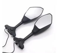 Rétroviseurs Extérieurs Noirs avec Clignotants Intégrés pour Triumph TT600 Trophy 1200 1991 1992 1993 1994 1995 1996 1997 1998 1999 2000 2001 2002 2003 2004 - Accessoires pour Latéraux