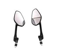 Rétroviseurs Extérieurs Noirs De Moto 8mm 10mm Pour Suzuki GSX1300BK GSR400 GSR600 SFV650 AN650 GAMMA250 VZR 1800 Rétroviseurs latéraux de moto(Noir)