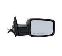Rétroviseurs Extérieurs Noirs Rabattables Électriquement Double Prise Accessoires Latéraux Pour Dodge Pour Ram 1500 2500 3500 2013 2014 2018 Rétroviseurs Latéraux(Droit)