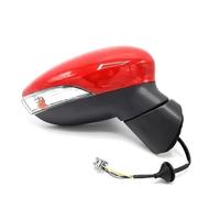 Rétroviseurs Extérieurs Pour Ford Pour Fiesta 2009-2015 Rétroviseurs Latéraux Réglage Lentille 5 Câbles Rétroviseur Électrique(Big Red,droite)