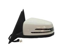 Rétroviseurs Extérieurs Pour Mercedes Pour Benz W212 E250 E300 E350 E400 E550 E63 AMG 2010-2016 Ensemble Couvercle Rétroviseur Latéral Automatique(L White)