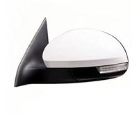 Rétroviseurs Extérieurs Pour VW Pour Tiguan 2009-2016 Ensemble Rétroviseurs Latéraux Cadre Protection Verre Lentille Clignotant Lampe Complet Rétroviseur(BLANC,9pin left)