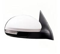 Rétroviseurs Extérieurs Pour VW Pour Tiguan 2009-2016 Ensemble Rétroviseurs Latéraux Cadre Protection Verre Lentille Clignotant Lampe Complet Rétroviseur(BLANC,9pin right)