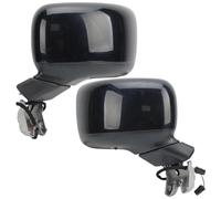 Rétroviseurs Extérieurs Rétroviseur 5/7 Broches Pour Jeep Pour Renegade BU 2015-2022 Rétroviseur Latéral Rabattable Manuellement Noir Sans Peinture Ensemble rétroviseur voiture(1 paire)