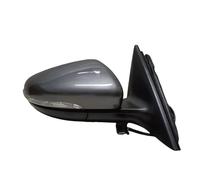 Rétroviseurs extérieurs Rétroviseur 6 Lignes À Réglage Électrique, Chauffage, Rabattable Manuellement Pour VW Pour Golf 2008-2013 1 Pièce Miroir Extérieur(1PCS combined grey R)