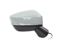 Rétroviseurs extérieurs Rétroviseur Latéral 5 Broches Avec Clignotants Couleur Non Peinte Pour Mitsubishi Pour Eclipse Pour Cross 2018-2021 Miroir Extérieur(Unpainted-Right)