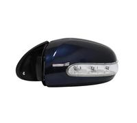 Rétroviseurs Extérieurs Rétroviseur Latéral Voiture Ensemble Rétroviseurs Pour Mercedes Pour Benz W220 S280 S320 S350 S500 S600 Rabattable Électriquement Complet Rétroviseur(Bleu,La gauche)