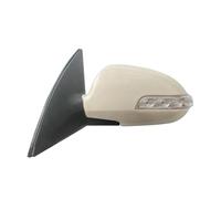 Rétroviseurs Extérieurs Rétroviseur Latéral Voiture Pour Hyundai I30 2009-2012 Clignotant Électronique Chauffant Et Pliable Lentille Verre Rétroviseur Électrique(La gauche)