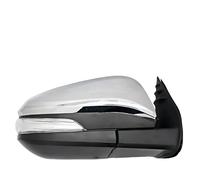 Rétroviseurs Extérieurs Rétroviseurs Pour Toyota Pour Fortuner Pour Hilux 2015-2023 Réglables Électriquement Avec Clignotants (gauche/droite) Ensemble rétroviseur voiture(BLANC,3pin right)