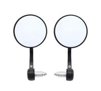 Rétroviseurs Guidon Rétroviseurs Universels De 8 Mm pour Moto, Accessoires pour Guidon, Vis D'expansion Rotative, Rabattables Côté Gauche Et Droit, Poignée en Verre