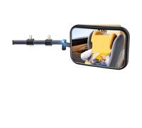 Rétroviseurs intérieurs Miroir De Voiture Pour Bébé Extensible Pour Prendre Soin À 360 ° Du Siège Arrière, Incassable Pour Rétroviseur intérieur panoramique