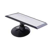 Rétroviseurs intérieurs Universel 1 Pièce Noir 12cm Voiture Vue Facile Arrière Siège Bébé Enfant Sécurité Miroir Aspiration Accès Automatique Rétroviseur intérieur panoramique