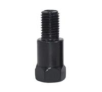 Rétroviseurs Latéral Mirror 32MM M10 8MM M8 Noir dans Le Sens des Aiguilles d'une Montre Anti-Horloge Filetage Droit Gauche Adaptateurs Rétroviseurs Moto Boulon Conversion(C)