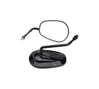 Rétroviseurs Latéral Mirror Accessoires Universels pour Motos 8 Mm - Pièces De Modification pour Rétroviseurs(Black)