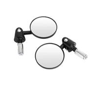 Rétroviseurs Latéral Mirror Rétroviseur De Guidon De Moto À Large Champ Vision Rétroviseur Sécurité en Virage Rétroviseur Étendu pour Guidon Petit Rétroviseur d'angle Mort