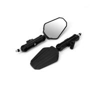 Rétroviseurs Latéral Mirror Rétroviseur Extérieur Universel Pliable À Angle De Vision Réglable pour Moto avec Réflecteur Rétroviseurs
