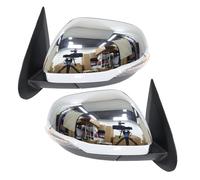 Rétroviseurs Latéraux Complets Ensemble De Clignotant Chromé À 5 Broches Rétroviseur Intérieur Pour Mitsubishi Triton MQ MR 2018(1 pair)