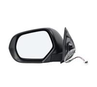 Rétroviseurs Latéraux Complets Ensemble De Clignotant Chromé À 5 Broches Rétroviseur Intérieur Pour Mitsubishi Triton MQ MR 2018(1pc left)