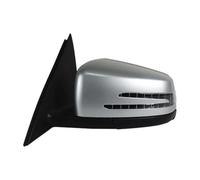 Rétroviseurs Latéraux Complets Pour Mercedes Pour Benz W204 C63 | C200 C180 2006-2013 Rétroviseur Extérieur Avec Clignotants Intégrés Et Rabattables Électriquement(Couleur 3,Gauche)