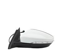 Rétroviseurs Latéraux Complets Pour VW Pour Passat CC 2008 2009 2010 2011 2012 2013 2014-2018 Rétroviseur Extérieur Électrique Chauffant Rabattable Clignotant Avec 9 Fils(White 9 wire Left)