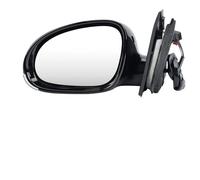 Rétroviseurs Latéraux Complets Rétroviseur Extérieur Chauffant 6 Broches Pour VW Pour Jetta 2005 2006-2009 Version Américaine 1K1857507DB9B9(1pc left)