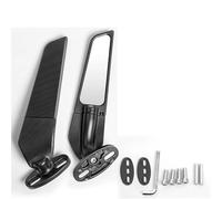 Rétroviseurs latéraux de Moto, Aile de Vent réglable et Rotatif avec lumière YZF R1 R6 R25 R3 pour Suzuki GSXR(Small Mirror)