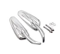 Rétroviseurs Latéraux De Moto Pour Har&ley Roadster XL1200CX SuperLow 1200T XL1200T Soixante-douze XL1200V compatibles(Chrome)