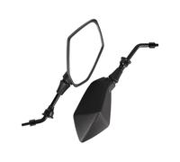 Rétroviseurs Latéraux D'extrémité De Barre De Poignée pour Scooter Moto Miroir De Moto 8mm 10mm 1 Paire De Miroir Convexe Arrière Miroirs