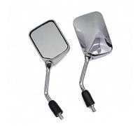 Rétroviseurs Latéraux Gauche Droit Chromé pour Moto 10mm pour Suzuki XVS950 XV1900 XVS1300 V-Star Virago Warrior
