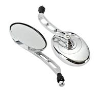 Rétroviseurs Latéraux Moto 1 Paire De Rétroviseurs De M&OTO Chromés pour pour VN pour Classic pour Custom 900 800 1500 1600 1700 2000 pour VTX 1800 pour Type CRS Rétroviseur Latéral