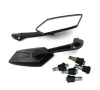 Rétroviseurs latéraux Moto 2 Pièces/Paire Rétroviseur Moto Scooter E-Bike Rétroviseurs Électrombile Arrière Rétroviseur Convexe 8mm 10mm Supports de Rétroviseurs