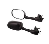 Rétroviseurs latéraux Moto Miroir De Moto Noir Rétroviseurs De Remplacement pour R1 1998 99 2000 2001 pour R6 1999-2005 pour R6S 2006 2007 2008 Supports de Rétroviseurs