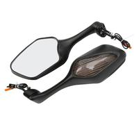 rétroviseurs latéraux moto Pour CBR1000RR 2008 2009 2010 2011 2012 2013 2014 2015 2016 Moto Rétroviseurs Clignotants Arrière Vue Latéral Aile Rétroviseur(Smoke lens)