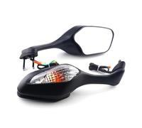 Rétroviseurs latéraux Moto pour CBR1000RR 2008-2016 pour VFR1200 2010-2012 Rétroviseurs De Moto avec Clignotants Supports de Rétroviseurs(Clear Lens)
