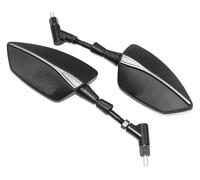 rétroviseurs latéraux moto Pour CFMOTO 700 Pour CLX700 Pour CL-X700 Moto Réglable Arrière Gauche/droit Rétroviseurs Latéraux(White)