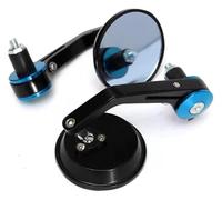 rétroviseurs latéraux moto Pour Ducati Pour Monster 696 797 821 Pour Hypermotard 950 848 Pour Scramble Moto Rétroviseur Rétroviseurs Latéraux Rétroviseurs(Blue)
