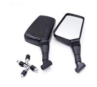 rétroviseurs latéraux moto Pour Ducati Pour Monster 696 797 821 Pour Hypermotard 950 Pour Scramble Retro Moto Rétroviseur Rétroviseurs Latéraux(Black)