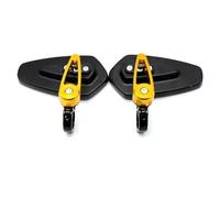 Rétroviseurs Latéraux Moto pour GS500E pour GS550M pour GSX1100F pour Katana pour GSF600 pour Bandit pour GS1000 Rétroviseurs Guidon Motos(Gold)
