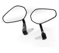 rétroviseurs latéraux moto Pour Kawasaki 7/8" Ou 1" Moto Scooters Rétroviseur Latéral Poignée Embout De Guidon Rétroviseurs Pièces Aile