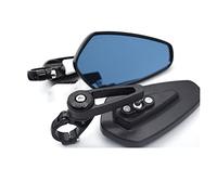 Rétroviseurs latéraux moto Pour MT01 MT02 MT03 MT07 MT09 Pour Tracer MT10 MT25 Universel M&oto Guidon Vue Arrière Bleu Verre Anti-Glare Côté Rétroviseurs(4)