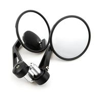 Rétroviseurs Latéraux Moto pour NRX1800 pour VTX1300 pour VTX1800 Rétroviseurs Latéraux De Rechange pour Motos Embouts De Guidon De 22 Mm(Black)