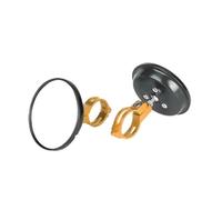 Rétroviseurs Latéraux Moto pour Scrambler 1200 1200 XE 1200XC Rétroviseurs De Guidon De Moto Rétroviseur d'angle Mort Grand Angle Réglables(Golden Bracket)
