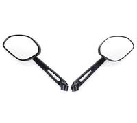 Rétroviseurs latéraux Moto Rétroviseur De Moto Lentilles en Verre Gauche Droite pour Ducati pour Monster 659 695 696 796 821 950 1200 SR 2014-2023 Supports de Rétroviseurs(Style B)