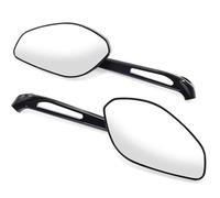 Rétroviseurs latéraux Moto Rétroviseur De Moto Lentilles en Verre Gauche Droite pour Ducati pour Monster 659 695 696 796 821 950 1200 SR 2014-2023 Supports de Rétroviseurs(Style A)