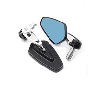 Rétroviseurs Latéraux Moto Rétroviseurs De Guidon De Moto 7/8'' Pour Suzuki GSR 600 GSR750 SV650 SV400 Pour V-Strom 650 1050 Pour Bandit 650 1250s CLVCCZTZGW(Argent)